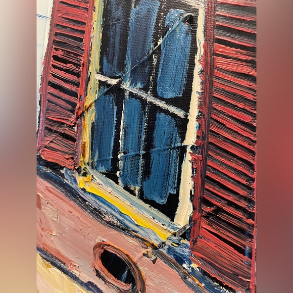 MICHALOPOULOS ORIGINAL OIL PAINTING 1994 KILT FOR SWAY STREET 36x48 - Picture 4 of 7